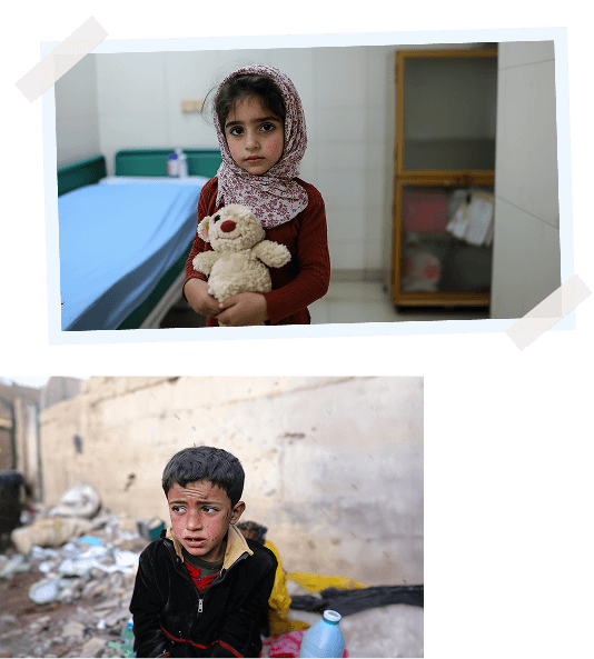 Uyghur refugee children in Turkey