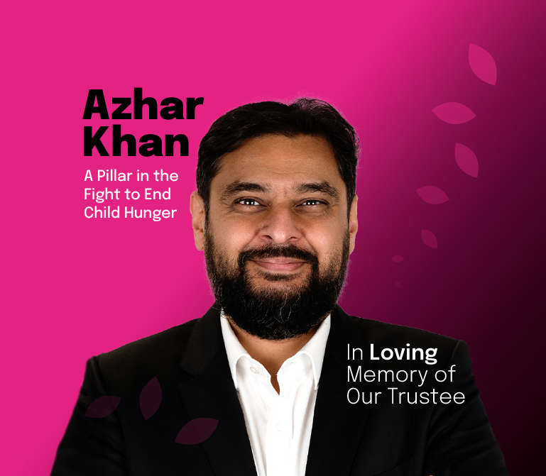 Azhar Khan a Pillar in the Fight to End Child Hunger – In Loving Memory of Our Trustee